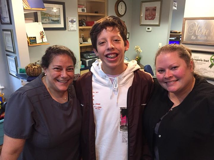 Congratulations to David! Day 1 of braces! We are excited for you!!